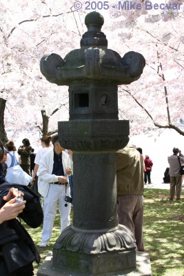 Japanese stone lantern