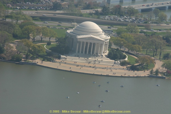 View south from the Washington Monument