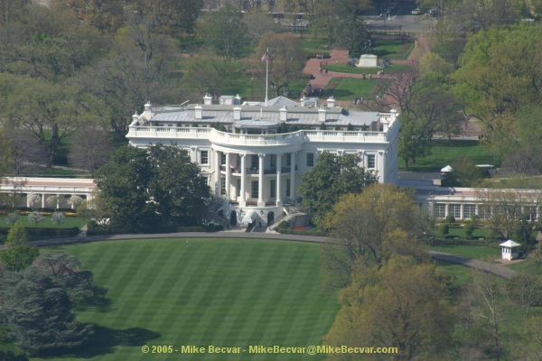 View north from the Washington Monument