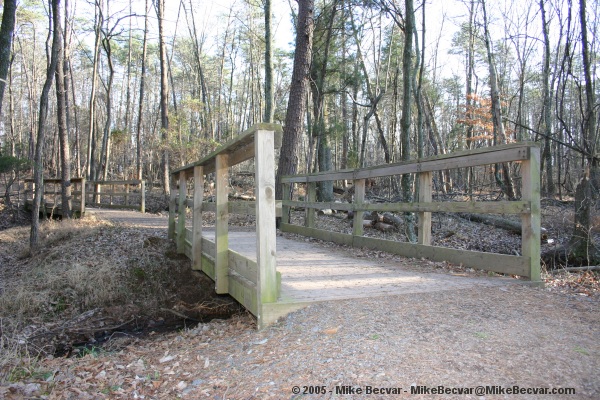 Wooden bridge