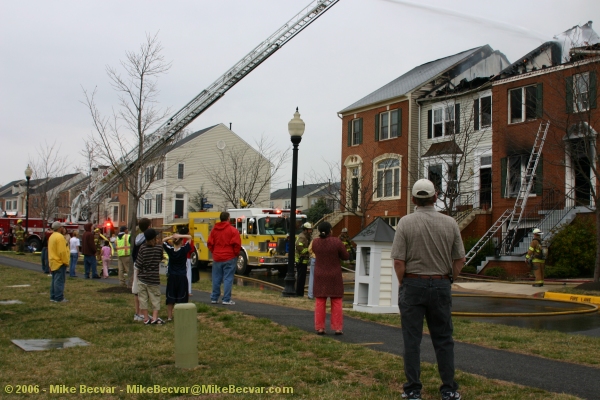 Residents watching