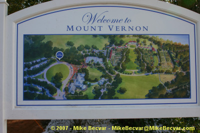 Map of Mount Vernon