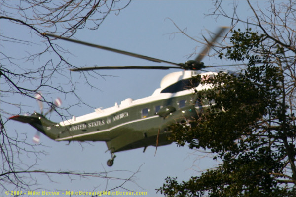 Marine One helicopter