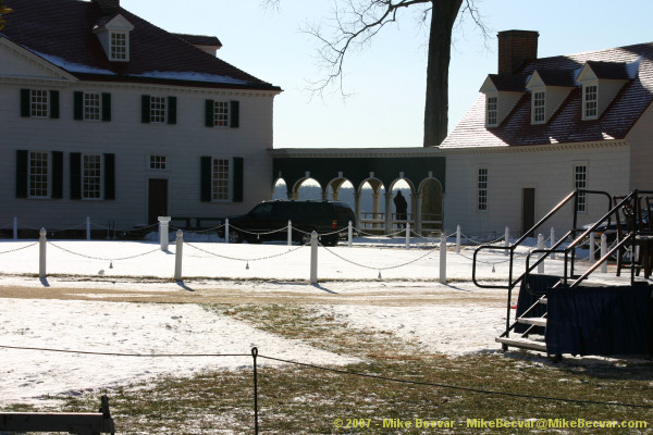 The President's motorcade