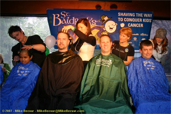 St. Baldrick's Day shavees