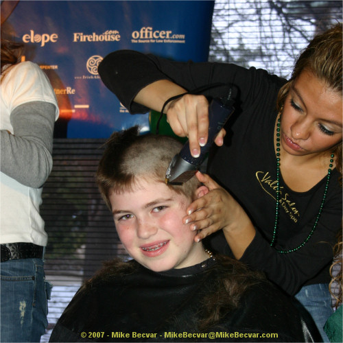 St. Baldrick's Day shavees