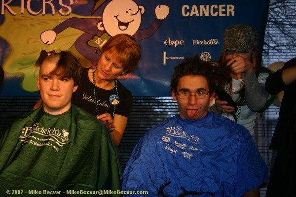 St. Baldrick's Day shavees