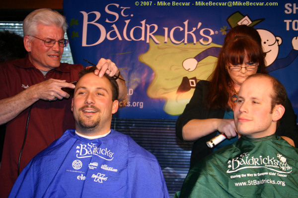 St. Baldrick's Day shavees
