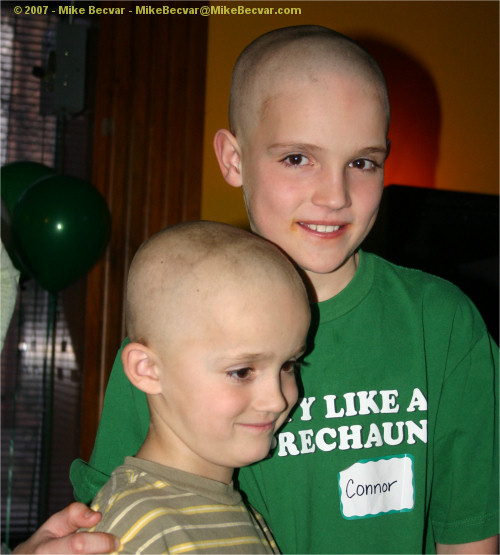 St. Baldrick's Day shavees