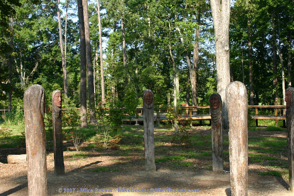 Powhatan indian village