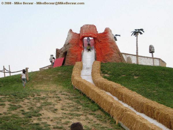 volcano slide