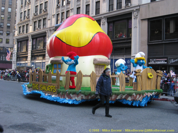 Smurfs float