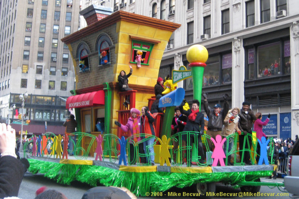 Sesame Street Float