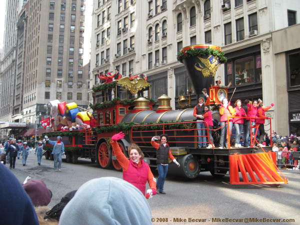 Macy's Train Float