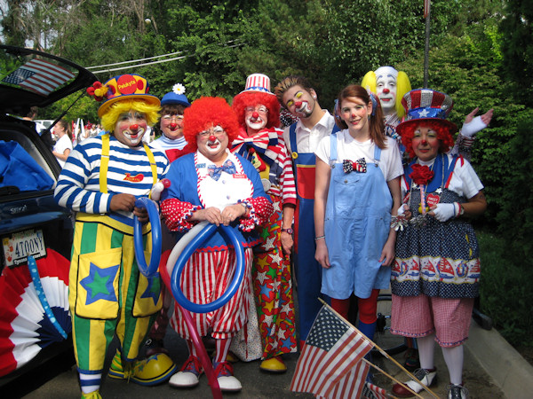 JCA Members in the 4th of July Parade