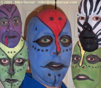 Mike's Halloween and Face Painting Photo Gallery