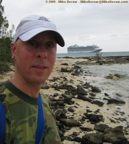 Mike on Princess Cay